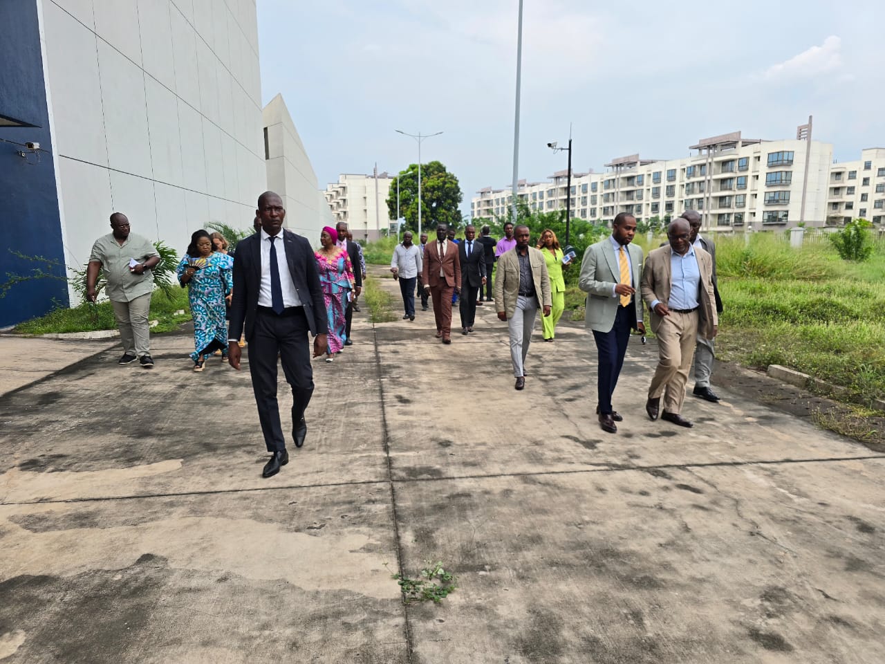 Visite du bâtiment qui abritera le futur musée de Mpila, symbole fort du patrimoine congolais.
