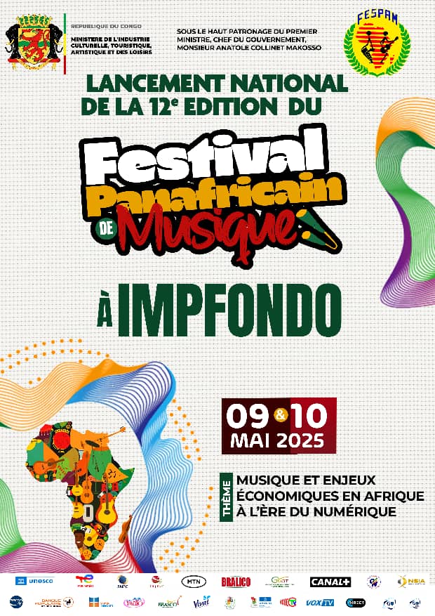 🌍🎶 Lancement National du Festival Panafricain de Musique à Impfondo ! 🎶🌍